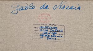 DA NORCIA PAOLO (n. 1953) : Inverno.  - Asta ASTA 292 - ARTE MODERNA (VIRTUALE) - Associazione Nazionale - Case d'Asta italiane