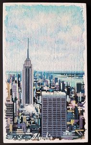 DELVECCHIO MAURIZIO (n. 1962) - Skyline Manhattan.