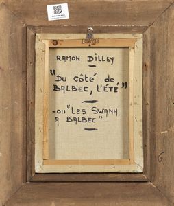 DILLEY RAMON (1932) : 'Du cot de Balbec, l't'' - ou ''les swann a Balbec''.  - Asta ASTA 292 - ARTE MODERNA (VIRTUALE) - Associazione Nazionale - Case d'Asta italiane