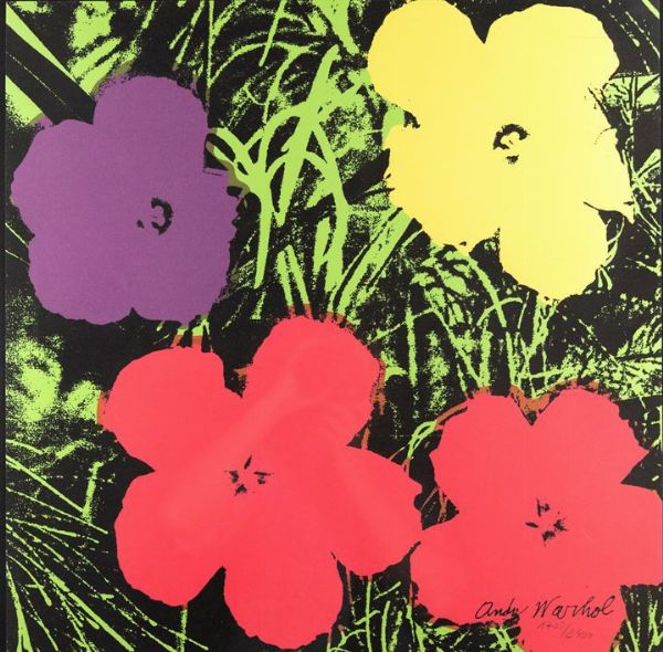 ANDY WARHOL USA 1927 - 1987 : Flowers  - Asta Asta 163 Grafica - Associazione Nazionale - Case d'Asta italiane