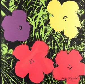 ANDY WARHOL USA 1927 - 1987 - Flowers