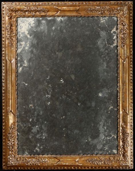 Specchiera in legno intagliato e dorato a mecca, XVIII secolo  - Asta Antiquariato | Asta a Tempo - Associazione Nazionale - Case d'Asta italiane
