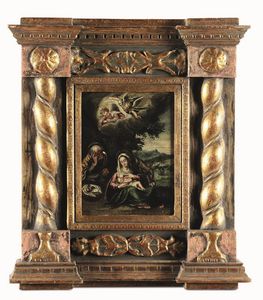 Heintz il Giovane (Augusta, 1600 circa – Venezia, 1678) Joseph - Sacra Famiglia
