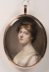 Daniel Joseph : Ritratto di giovane signora, 1801  - Asta Argenti da Collezione - Associazione Nazionale - Case d'Asta italiane