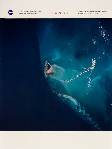 NASA : Earth view, Bimini Islands, Bahamas  - Asta Fotografia: Under 1K - Associazione Nazionale - Case d'Asta italiane