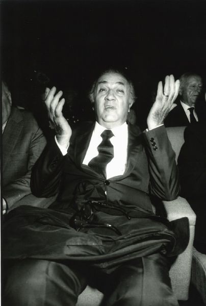 Angelo Palma : Federico Fellini  - Asta Fotografia: Under 1K - Associazione Nazionale - Case d'Asta italiane