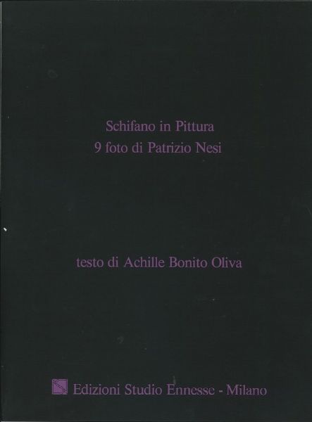 Patrizio Nesi : Schifano in Pittura  - Asta Fotografia: Under 1K - Associazione Nazionale - Case d'Asta italiane