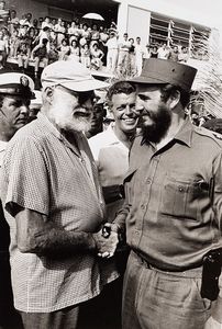 ALBERTO KORDA - Fidel Castro e Ernest Hemingway, Havana