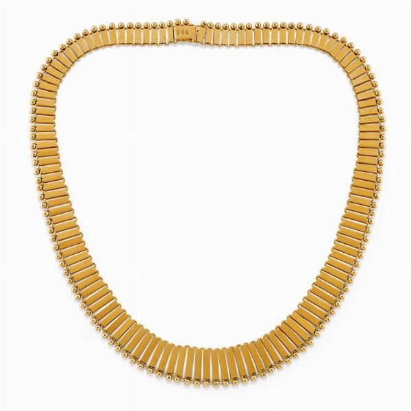 WEINGRILL : Collana in oro giallo 18K  - Asta Jewelry Week / Gioielli, Orologi, Argenti e Monete - Associazione Nazionale - Case d'Asta italiane