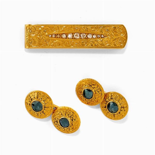 Lotto di gioielli in oro giallo 18K  - Asta Jewelry Week / Gioielli, Orologi, Argenti e Monete - Associazione Nazionale - Case d'Asta italiane