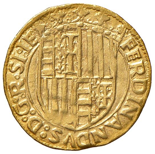 Napoli. Ferdinando I D'Aragona (1458-1494).  - Asta Jewelry Week / Gioielli, Orologi, Argenti e Monete - Associazione Nazionale - Case d'Asta italiane