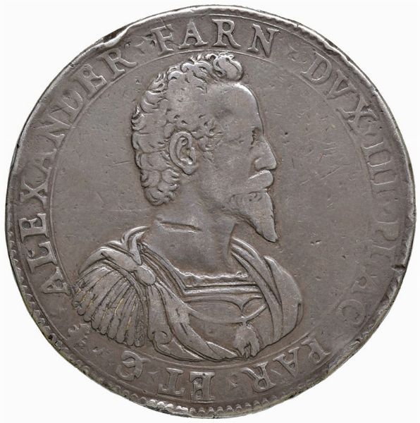 Piacenza. Alessandro Farnese (1586-1591).  - Asta Jewelry Week / Gioielli, Orologi, Argenti e Monete - Associazione Nazionale - Case d'Asta italiane