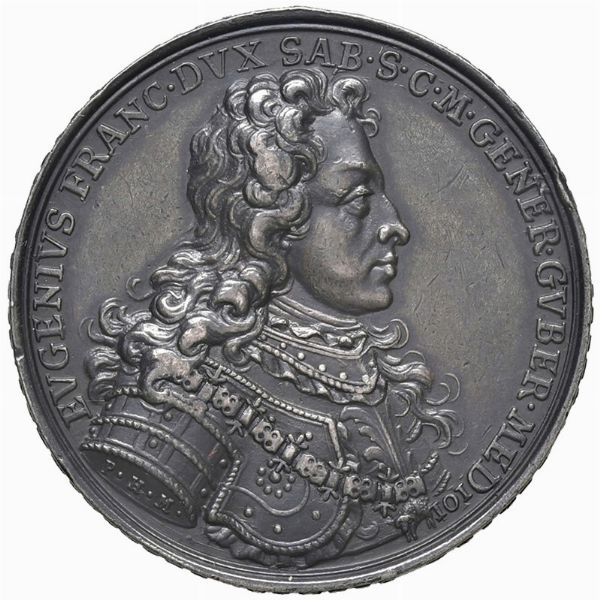 Principe Eugenio Di Savoia-Soissons (Parigi 1663-Vienna 1736).  - Asta Jewelry Week / Gioielli, Orologi, Argenti e Monete - Associazione Nazionale - Case d'Asta italiane
