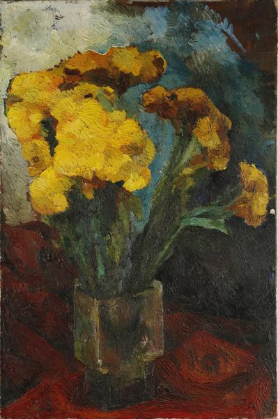 SAETTI BRUNO (1902 - 1984) : Vaso con fiori gialli.  - Asta ASTA 293 - ARTE MODERNA E CONTEMPORANEA (online) - Associazione Nazionale - Case d'Asta italiane