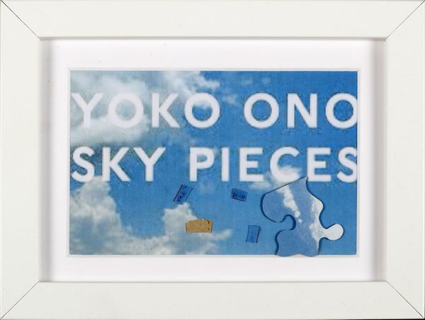 ONO  YOKO (n. 1933) : Sky pieces.  - Asta ASTA 293 - ARTE MODERNA E CONTEMPORANEA (online) - Associazione Nazionale - Case d'Asta italiane