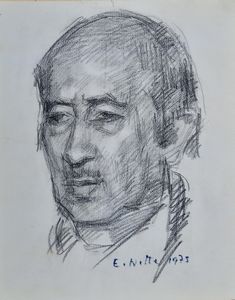 NOTTE EMILIO (1891 - 1982) - Senza titolo.
