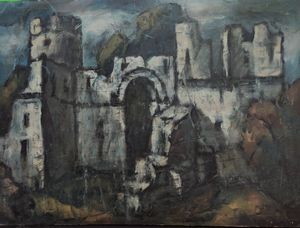 MODOTTO ANGILOTTO ERMAGORA (1900 - 1968) - Paesaggio.