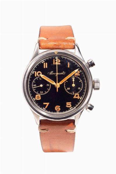 Breguet : Cronografo Type XX  Flyback  anno 1954  - Asta Asta di orologi da polso - Associazione Nazionale - Case d'Asta italiane