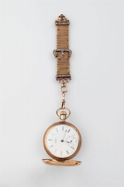 ELGIN : Orologio savonnette  1890 ca.  - Asta Asta di orologi da polso, da tasca e pendole - Associazione Nazionale - Case d'Asta italiane