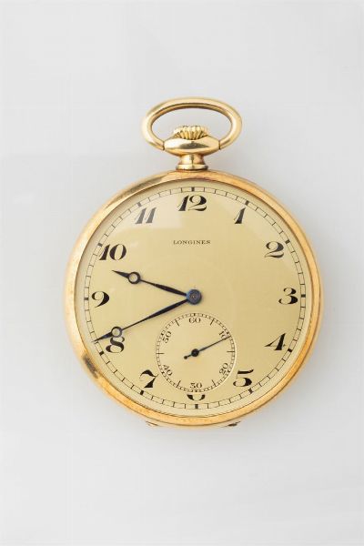 LONGINES : Orologio da tasca  1950 ca  - Asta Asta di orologi da polso, da tasca e pendole - Associazione Nazionale - Case d'Asta italiane
