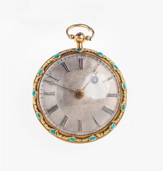 Anonimo : Orologio da tasca  1810-1820 ca  - Asta Asta di orologi da polso, da tasca e pendole - Associazione Nazionale - Case d'Asta italiane