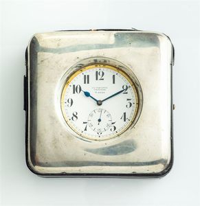 FEDERICO TORNOTTI - Orologio di grandi dimensioni  8 giorni di carica  1890 ca
