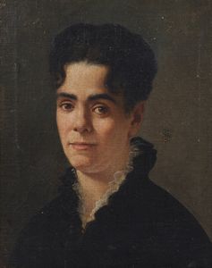 ARTISTA DEL XIX SECOLO - Ritratto di donna.