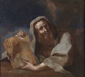 PETRINI GIUSEPPE ANTONIO (1677 - 1758) - Attribuito a. Profeta.
