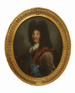ARTISTA FRANCESE DEL XVIII SECOLO - Ritratto di Luigi XIV.