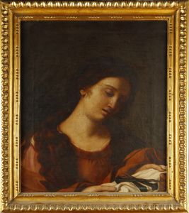 ARTISTA DEL XIX SECOLO - Maria Maddalena con i chiodi della croce di Cristo.