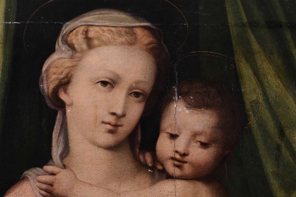 Madonna con Bambino  - Asta Dipinti Antichi - Associazione Nazionale - Case d'Asta italiane