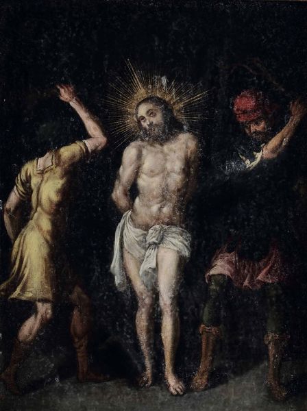 La flagellazione di Cristo  - Asta Dipinti Antichi - Associazione Nazionale - Case d'Asta italiane