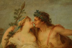 Venere, Marte e Cupido  - Asta Dipinti Antichi - Associazione Nazionale - Case d'Asta italiane