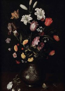 Procaccini Carlo Antonio - Natura morta con vaso di fiori