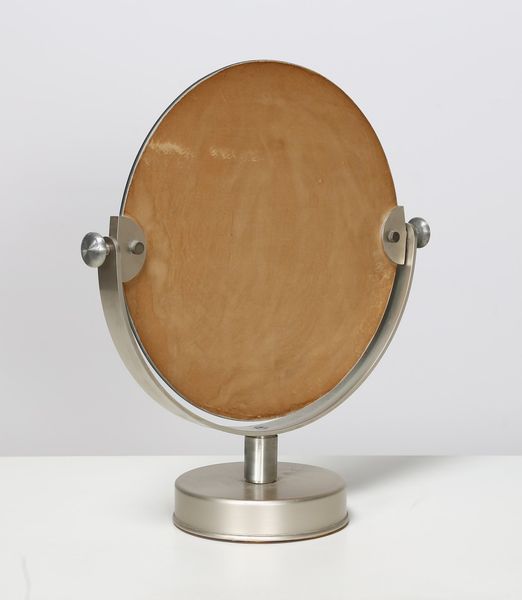 MANIFATTURA ITALIANA : Specchio da tavolo anni '70.  - Asta ASTA 295 - DESIGN (Banditore Virtuale) - Associazione Nazionale - Case d'Asta italiane