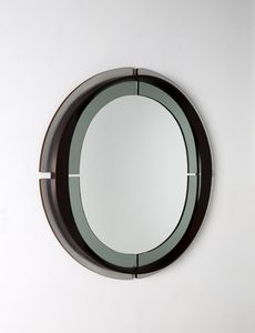 MANIFATTURA ITALIANA - Specchio da parete anni '60.