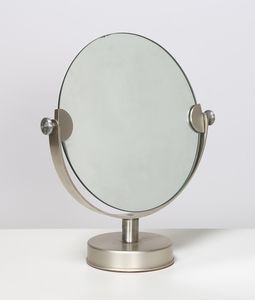 MANIFATTURA ITALIANA : Specchio da tavolo anni '70.  - Asta ASTA 295 - DESIGN (Banditore Virtuale) - Associazione Nazionale - Case d'Asta italiane
