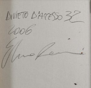 Rossi Elisa : Divieto daccesso 32, 2006  - Asta Arte Moderna e Contemporanea | Asta a Tempo - Associazione Nazionale - Case d'Asta italiane