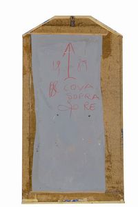 Ceccobelli Bruno : Cova sopra re, 1989  - Asta Arte Moderna e Contemporanea | Asta a Tempo - Associazione Nazionale - Case d'Asta italiane