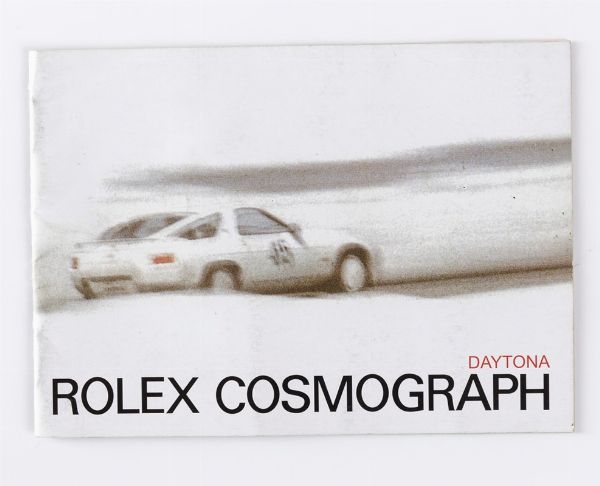 Rolex libretto Cosmograph anno 1984 in inglese  - Asta Orologi | Asta a Tempo - Associazione Nazionale - Case d'Asta italiane