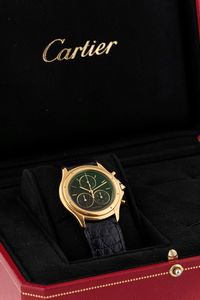 Cartier Cougart Cronografo  - Asta Orologi | Asta a Tempo - Associazione Nazionale - Case d'Asta italiane
