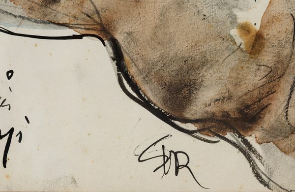SIRONI MARIO : Soldato a cavallo, 1955 ca  - Asta Arte Moderna e Contemporanea, Fotografia e Fumetti - Associazione Nazionale - Case d'Asta italiane
