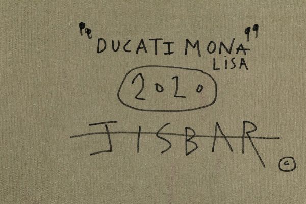 Jisbar : Ducati Mona Lisa, 2020  - Asta Arte Moderna e Contemporanea, Fotografia e Fumetti - Associazione Nazionale - Case d'Asta italiane