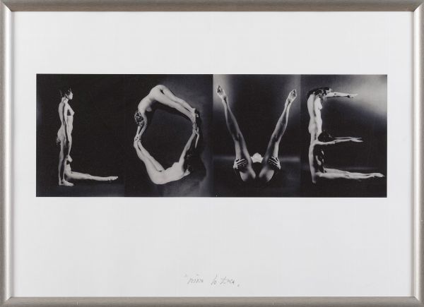 Lo Duca Nino : (Love) alfabeto umano, 1974  - Asta Arte Moderna e Contemporanea, Fotografia e Fumetti - Associazione Nazionale - Case d'Asta italiane