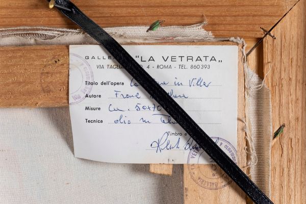 BORGHESE FRANZ : Colazione in villa  - Asta Arte Moderna e Contemporanea, Fotografia e Fumetti - Associazione Nazionale - Case d'Asta italiane