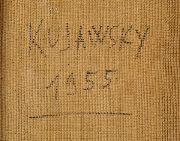 Kujawsky Jerzy : Senza titolo, 1955  - Asta Arte Moderna e Contemporanea, Fotografia e Fumetti - Associazione Nazionale - Case d'Asta italiane