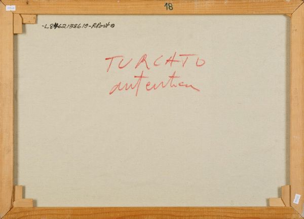 TURCATO GIULIO : Itinerari, 1971  - Asta Arte Moderna e Contemporanea, Fotografia e Fumetti - Associazione Nazionale - Case d'Asta italiane