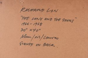 Lin Richard : The Long and the short, 1966-1968  - Asta Arte Moderna e Contemporanea, Fotografia e Fumetti - Associazione Nazionale - Case d'Asta italiane