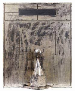 DEL PEZZO LUCIO : Senza titolo, 1964  - Asta Arte Moderna e Contemporanea, Fotografia e Fumetti - Associazione Nazionale - Case d'Asta italiane