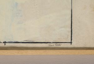 Tacchi Cesare : Studio per un quadro con titolo ironico, 1964  - Asta Arte Moderna e Contemporanea, Fotografia e Fumetti - Associazione Nazionale - Case d'Asta italiane